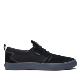 Supra FLOW Lave Sneakers Dame Svart/Grå | NO-52929